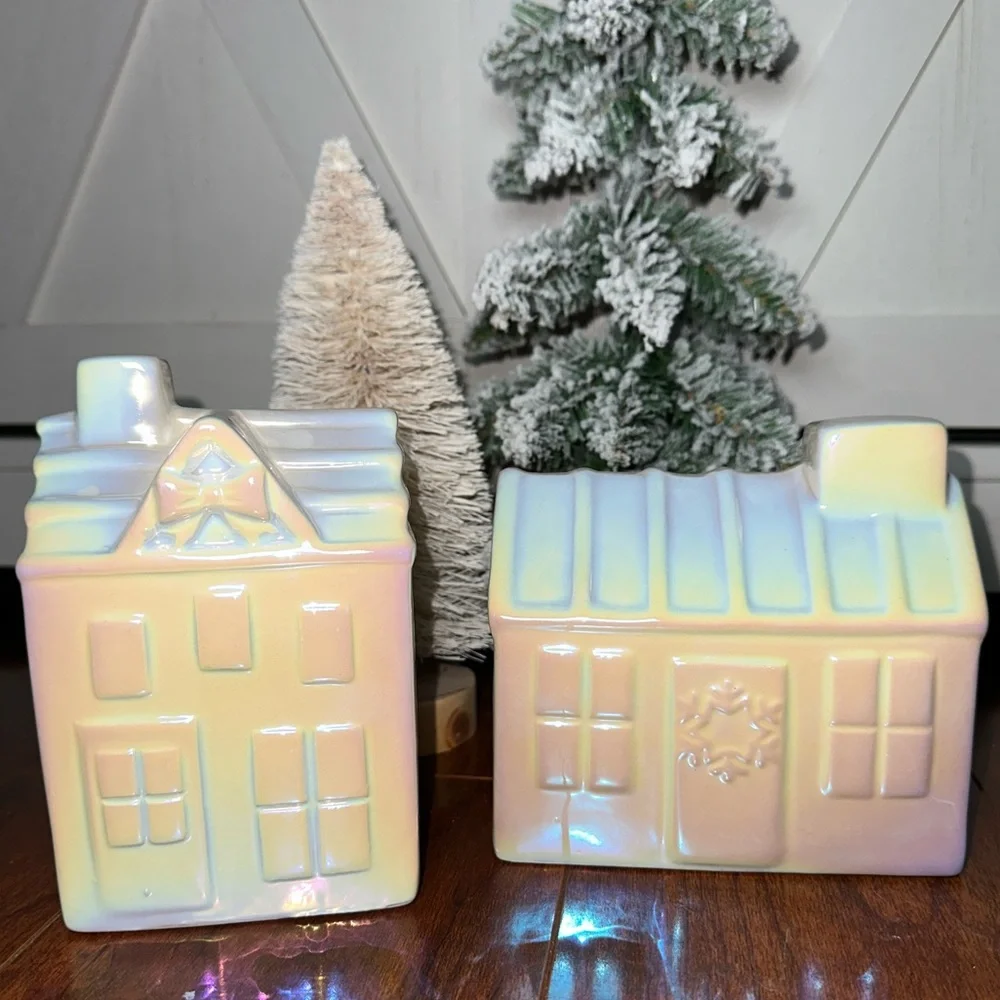 Target Bullseye Playground Iridescent Gingerbread Houses Set